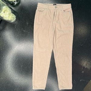 Urban Outfitters BDG mom high-rise corduroy pants, Color: Tan, Size: 28